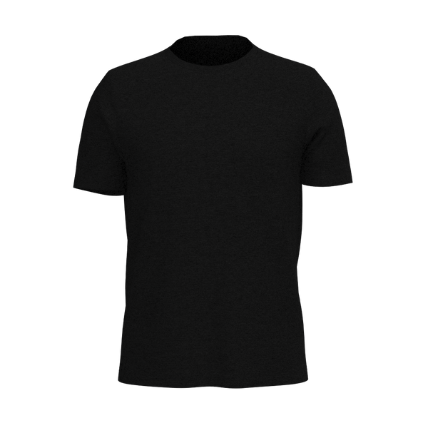 18MOC - TKM015 - M SS Crew Tee - Coverstitch - Element R - Black