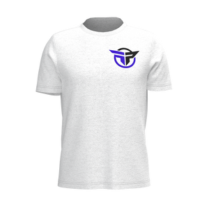 P-FIT - TKM015 - M SS Crew Tee - Coverstitch - Element - White