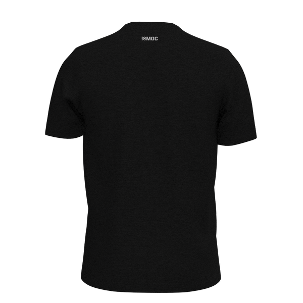 18MOC - TKM015 - M SS Crew Tee - Coverstitch - Element R - Black