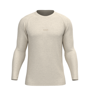 GIGA - TKM046 - M LS Raglan Tee - Element R - Sand Heather