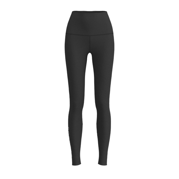 BODYBAR Pilates - TKW001 - W No-Outseam Legging - Luxe Brushed R - Black