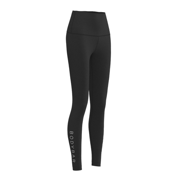 BODYBAR Pilates - TKW001 - W No-Outseam Legging - Luxe Brushed R - Black