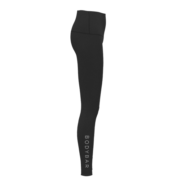 BODYBAR Pilates - TKW001 - W No-Outseam Legging - Luxe Brushed R - Black