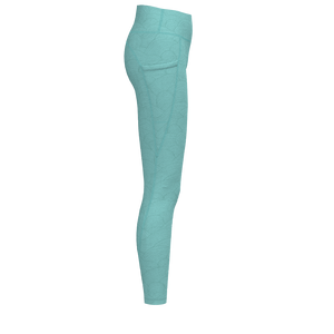 MedusaFit - TKW052 - W Pocket Legging - Luxe Brushed R - Ceramic Waves