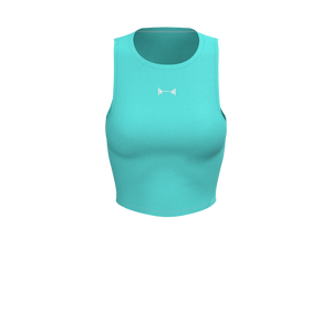 BODYBAR Pilates - TKW069 - W Performance Seam Tank - Luxe Brushed R - Blue Radiance