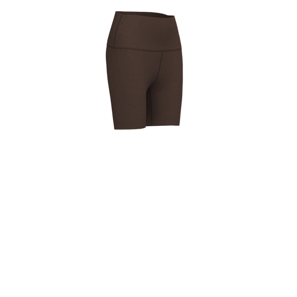 Recreation Sweat - TKW113 - W Biker Short - 5" + 3" WB - Luxe Brushed R - Chicory Coffee