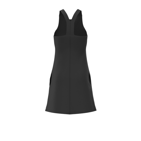 W Tank Dress - Pockets - Luxe Brushed R - Black