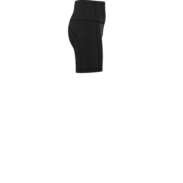 Venture - TKW107 - W Pocket Biker Short - 6.5" - Luxe Brushed R - Black