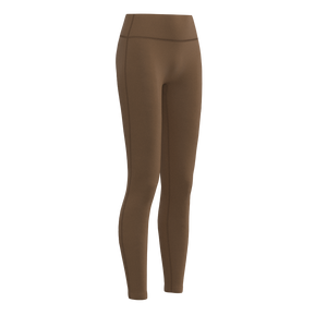Recreation Sweat - TKW111 - W No-Front Seam Legging - 3" WB - Luxe Brushed R - Toasted Coconut