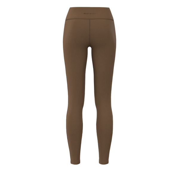 Recreation Sweat - TKW111 - W No-Front Seam Legging - 3" WB - Luxe Brushed R - Toasted Coconut