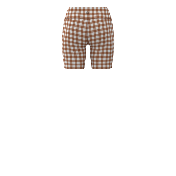 wayre - TKW104 - W Biker Short - 6.5" + 3" WB - Luxe Brushed R - Clay Plaid