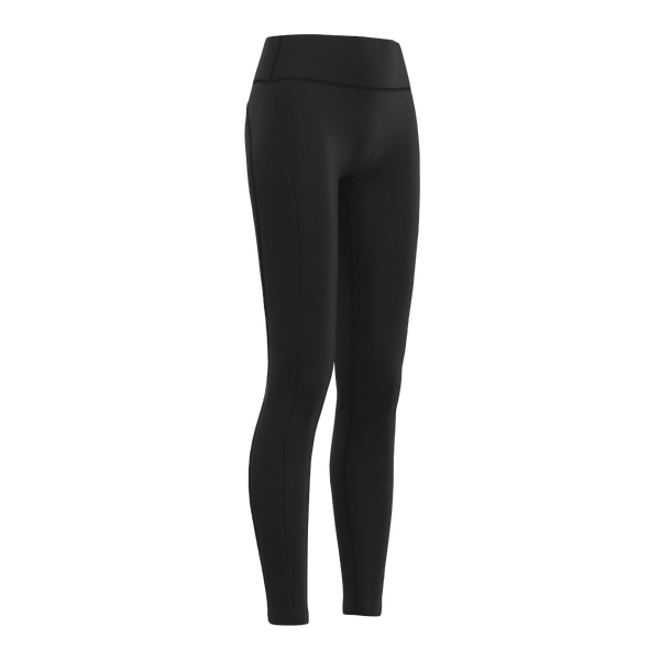 Powerhouse - TKY001 - Y Piped Legging - Luxe Brushed R - Black