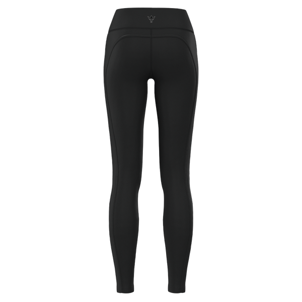 Powerhouse - TKY001 - Y Piped Legging - Luxe Brushed R - Black