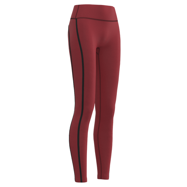 Powerhouse - TKW134 - W Piped Legging - Luxe Brushed R - Cardinal