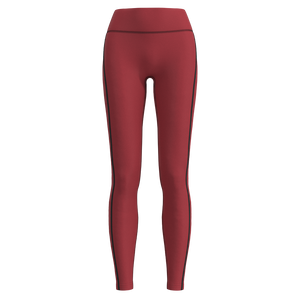Powerhouse - TKW134 - W Piped Legging - Luxe Brushed R - Cardinal