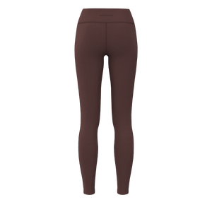 Recreation Sweat - TKW111 - W No-Front Seam Legging - 3" WB - Luxe Brushed R - Marron/Rosewood