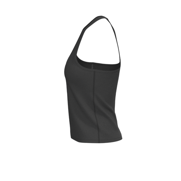 W Performance Racerback Tank - Luxe Brushed R - Black