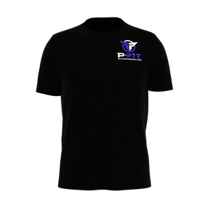 P-Fit - TKM028 - M SS Crew Tee - Element - Black