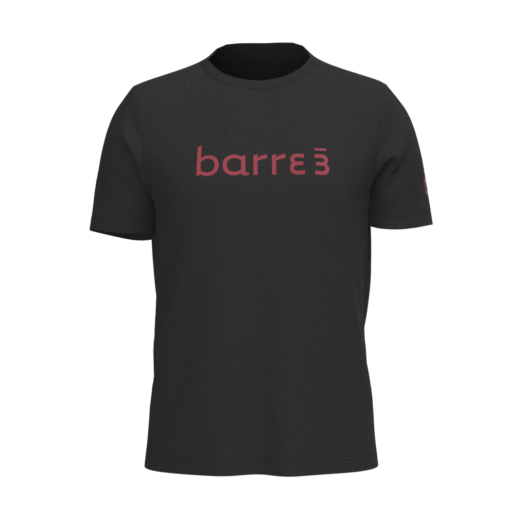 barre3 - BA028A - Unisex Tee - Lyra - Grey