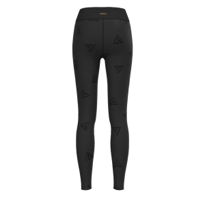 Everesting - TKW001 - W No-Outseam Legging - 4" WB - Luxe Brushed R - Black