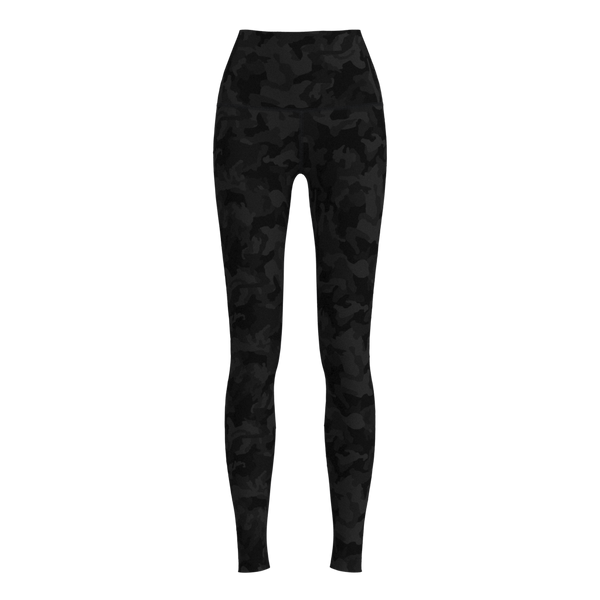 W No-Outseam Legging - 4" WB - Luxe Brushed - Camo Grey