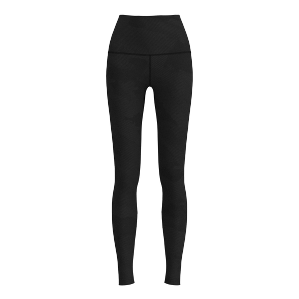 barre3 - BA001A - Signature Legging - Luxe Brushed R -  Black + Pride Patch
