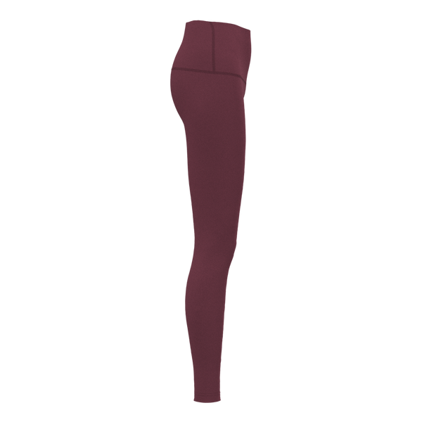 W No-Outseam Legging - 4" WB - Luxe Brushed - Grape Juice