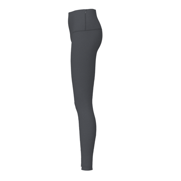 W No-Outseam Legging - 4" WB - Luxe Brushed R - Iron Gate