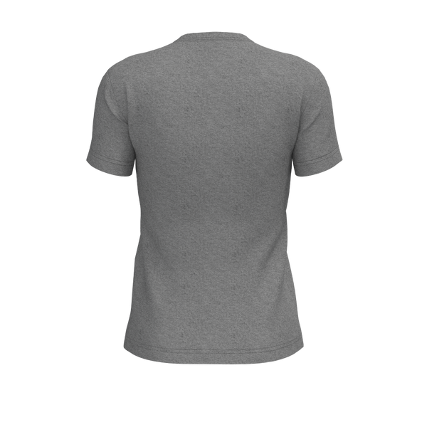 W SS Semi-Fitted Crew Tee - Coverstitch - Element - Lt Heather Grey