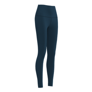 W No-Outseam Legging - 3" WB - Luxe Brushed - Majolica Blue